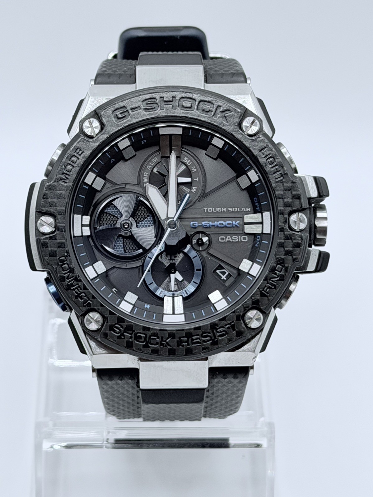 Casio G-Shock G-Steel GST-B100XA-1AJF Carbon Solar Bluetooth Sapphire JDM