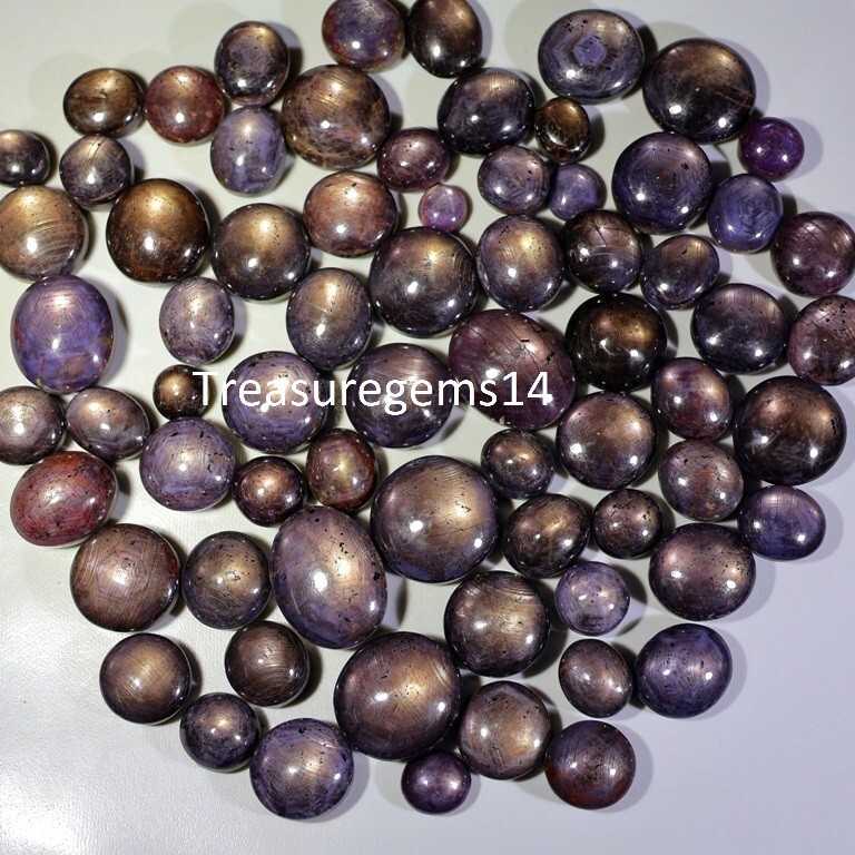 250 Crt WHOLESALE LOT RUBY STAR SAPPHIRE CABOCHON GEMSTONE AAAA
