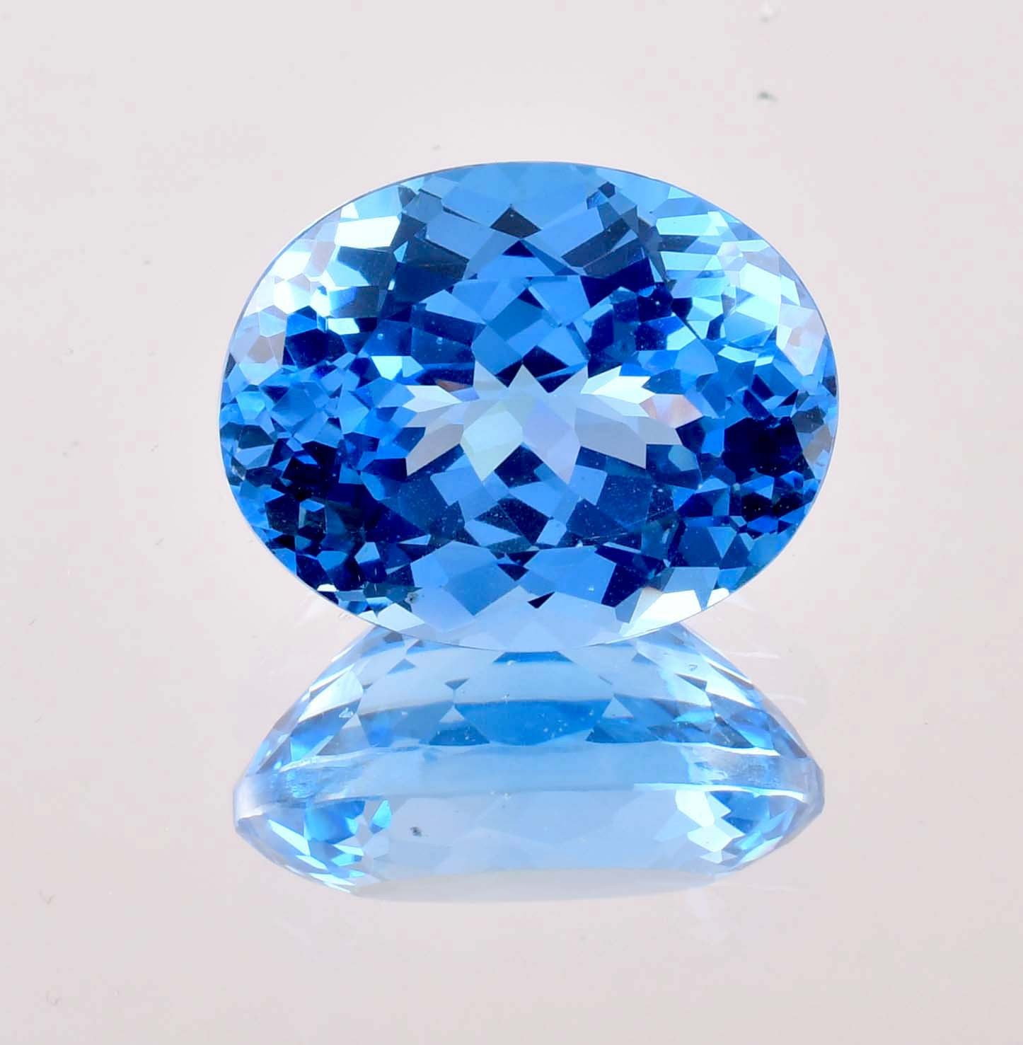 AAA+ Flawless Blue Aquamarine Loose Gemstone (GIT Certified) All Size Available