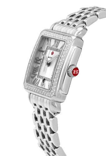 New Michele Deco Madison Mid Diamond, Diamond DIal MWW06G000001 Watch