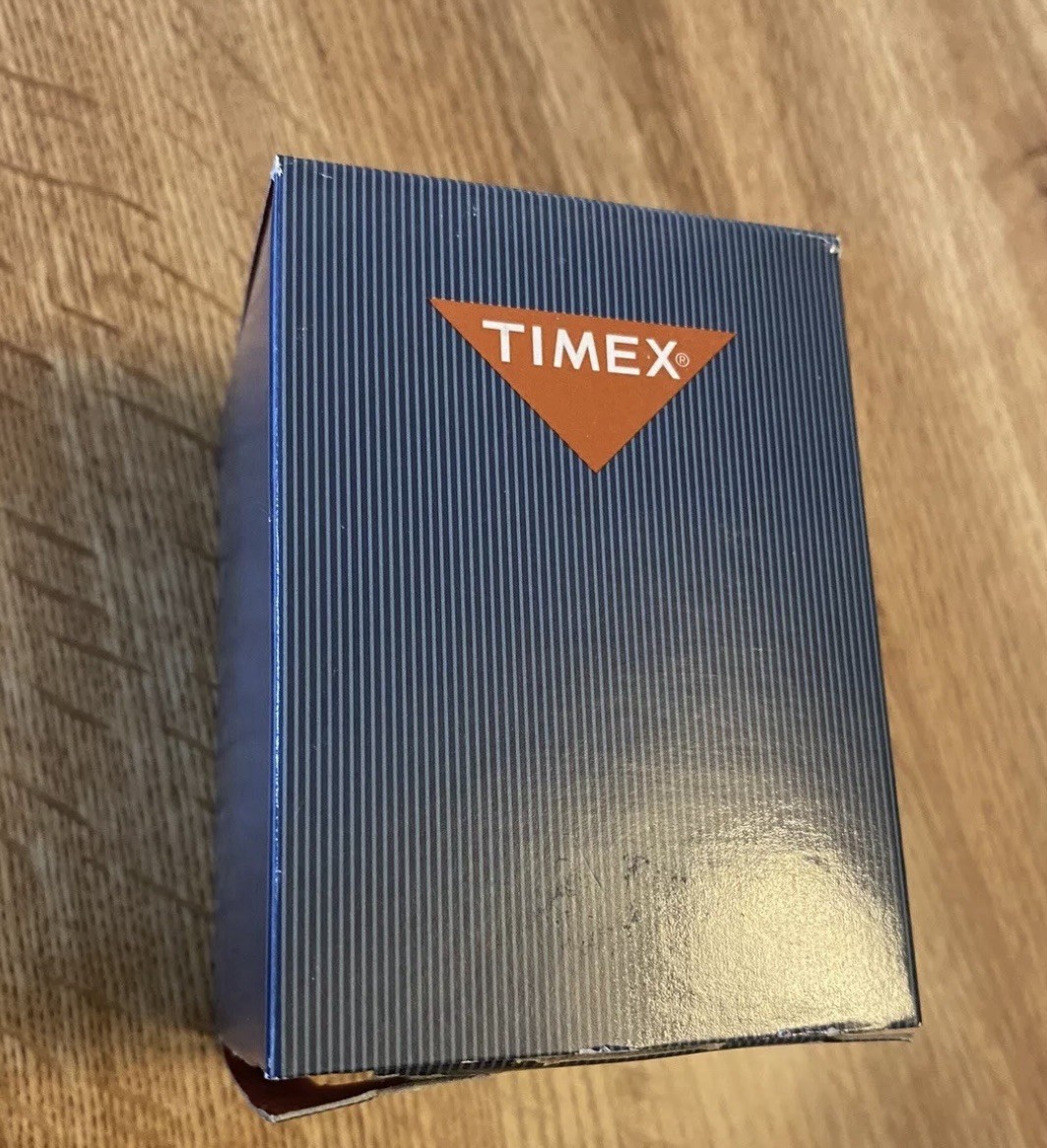 Vintage Rare Timex Indiglo Compass Bezel Watch-New in Orginal Box