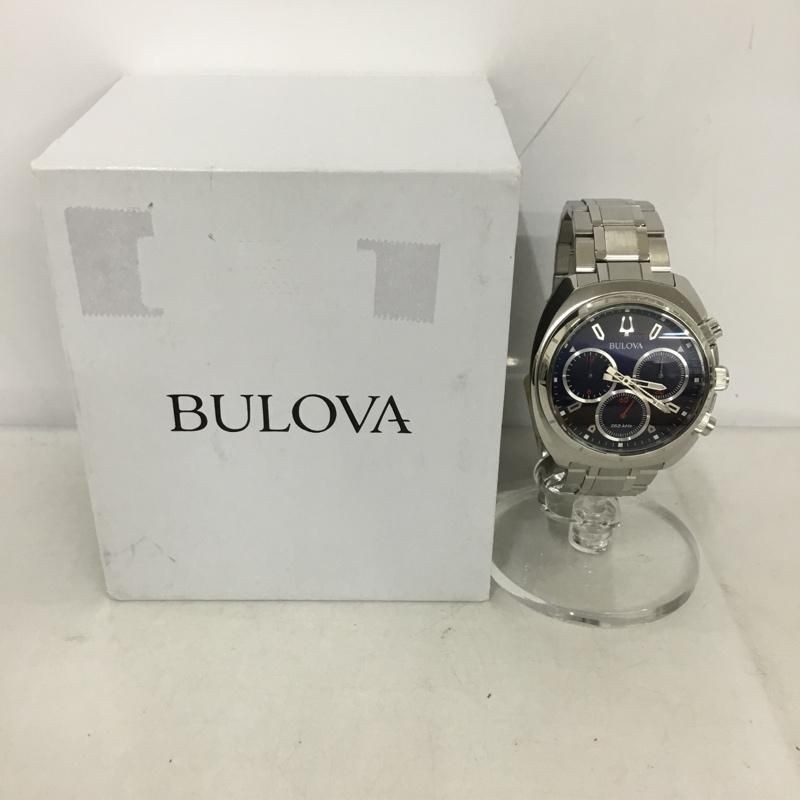 Bulova Analog Quartz Watch 96A185 Curv Sports with Box