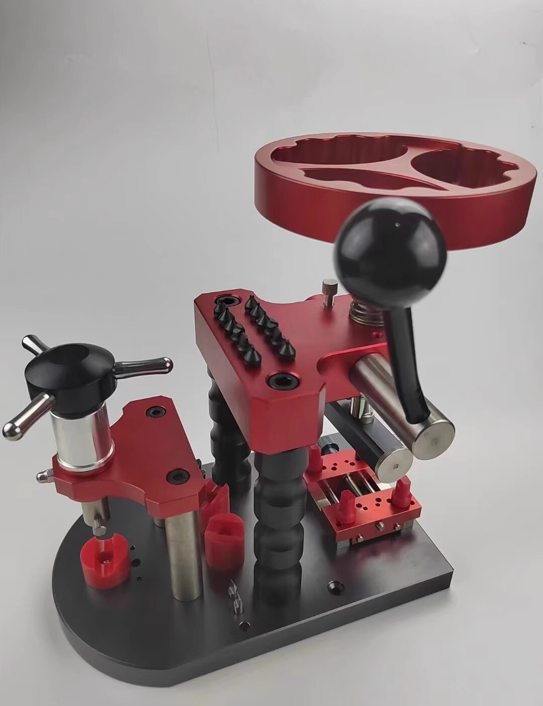 Watch Cover Opening Bottom Opening Machine Cover Prying & Rotating Pressing