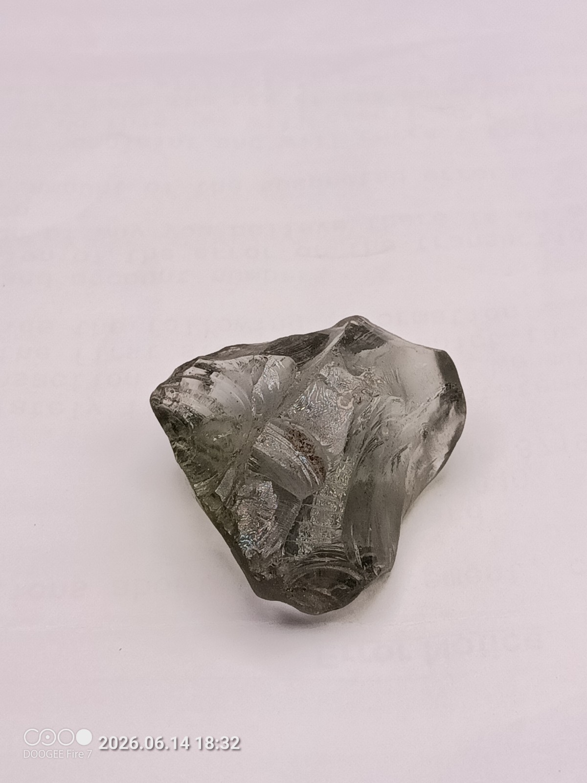 75ct 15gm VVS1 Natural Grey Grey Blue Tanzanite Rough Found