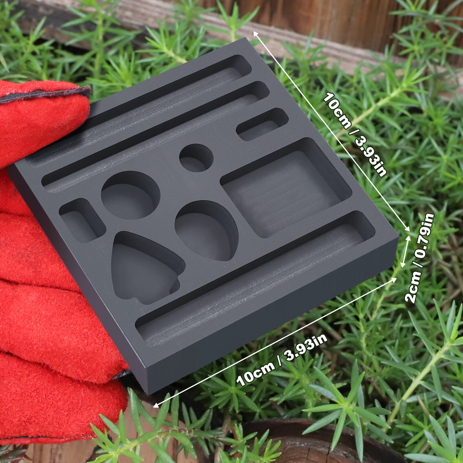 Graphite Ingot Casting Mold Combo Mould For Melting Refining Gold/Silver/Copper