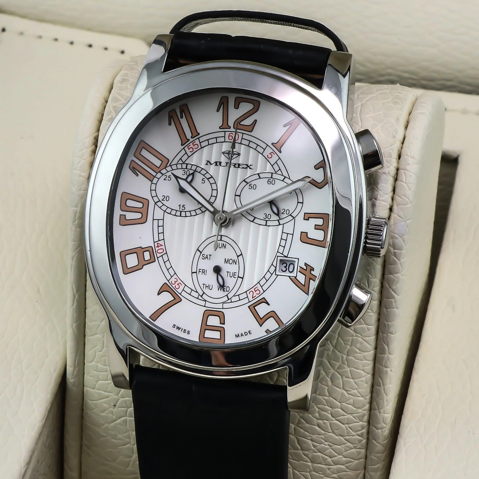 MUREX – Swiss Chronograph – ISC701-SL-1 Swiss Quartz 41.85mm x 50mm ISC701 30