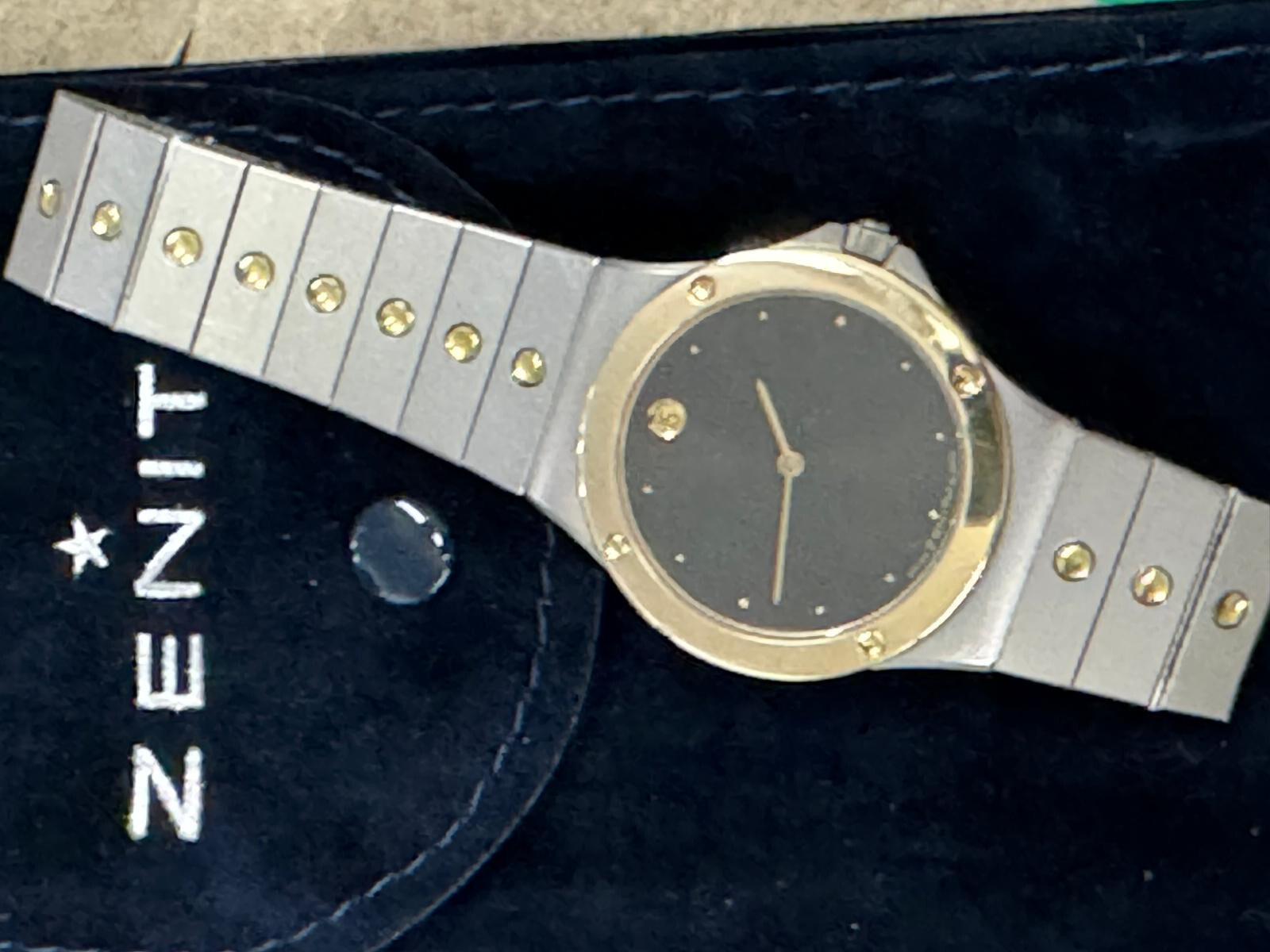 Zenith Pacific 89.0020.615 Steel And Gold Swiss Made Quartz 31Mm
