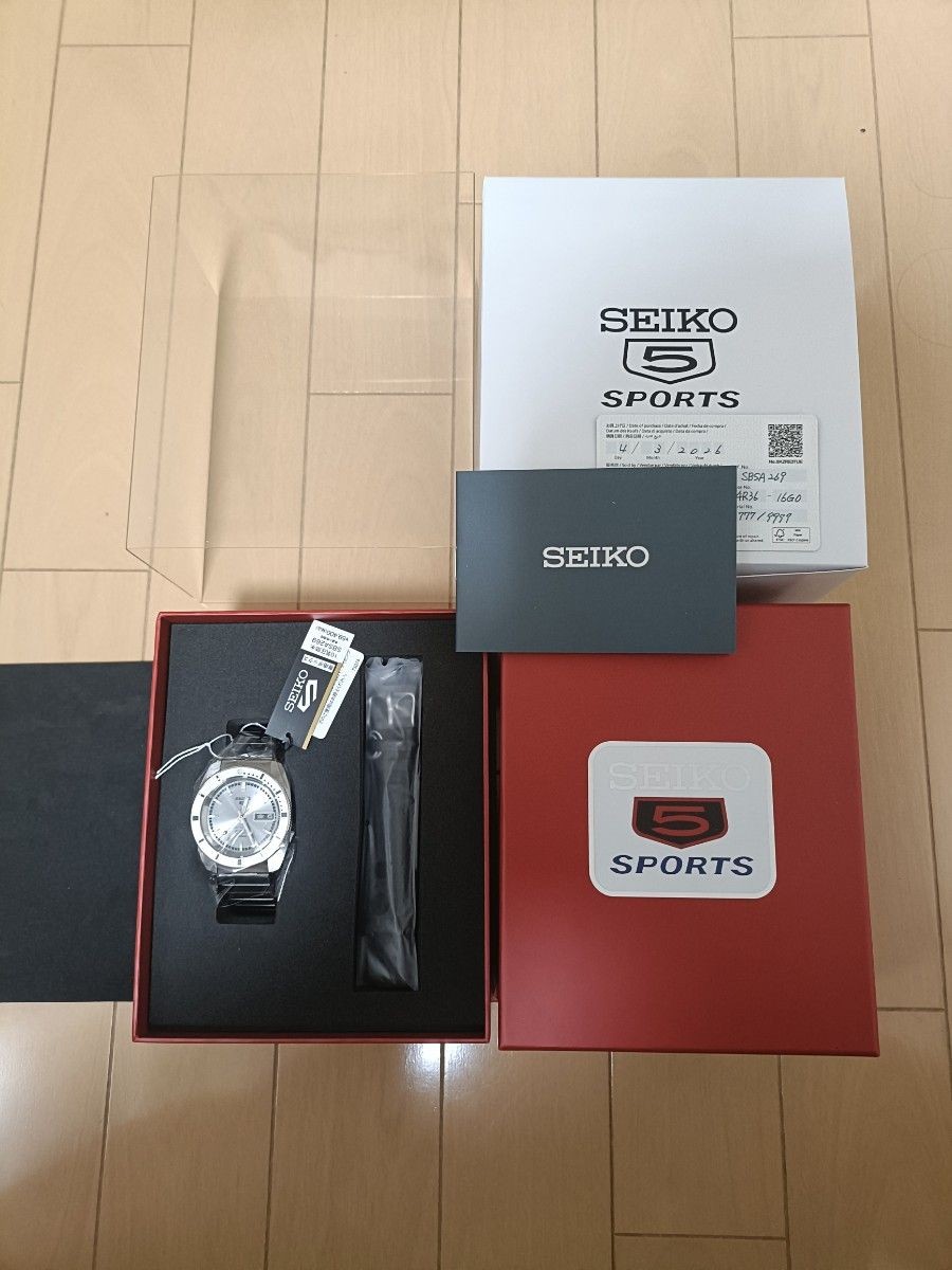[B1P] Seiko 5 Sports 1968 Reissue First Model SBSA269 Limited 777 [y3m]