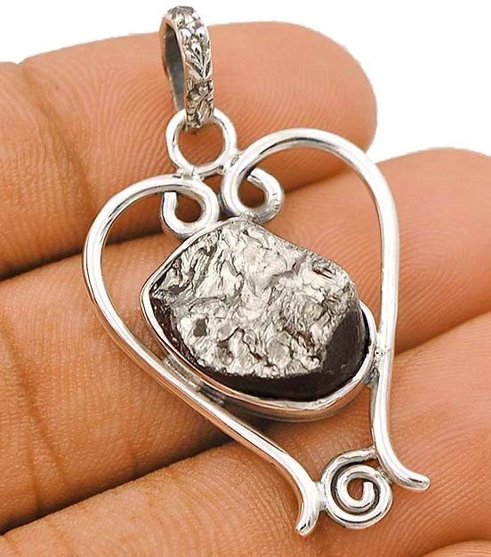 Natural Rough Pyrite Druzy 925 Solid Sterling Silver Pendant