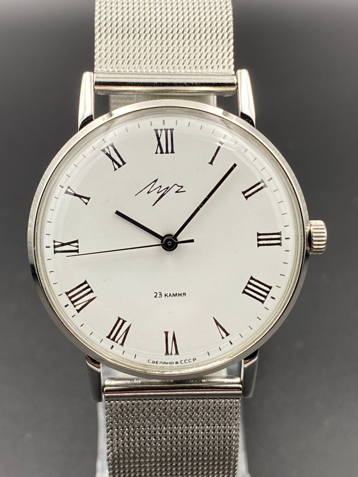 🚩 LUCH De Luxe 2209 Ultra Slim Vintage Soviet Mechanical Men’s Watch