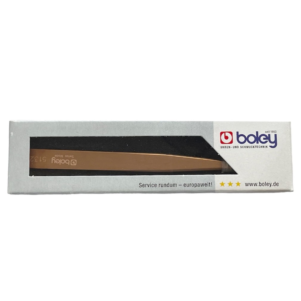 Boley B5 tweezers bronze to work on sensitive components 130mm