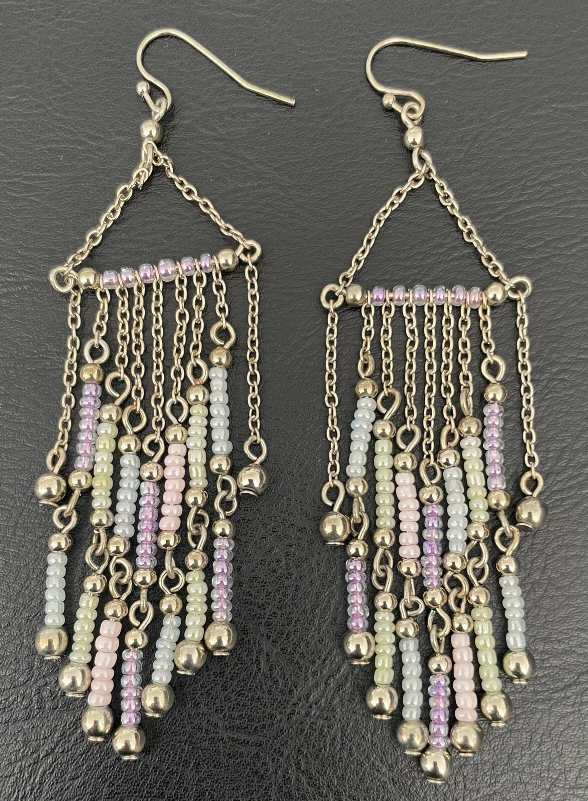 Accessorize Multi Chain Beautiful Hook Earrings.