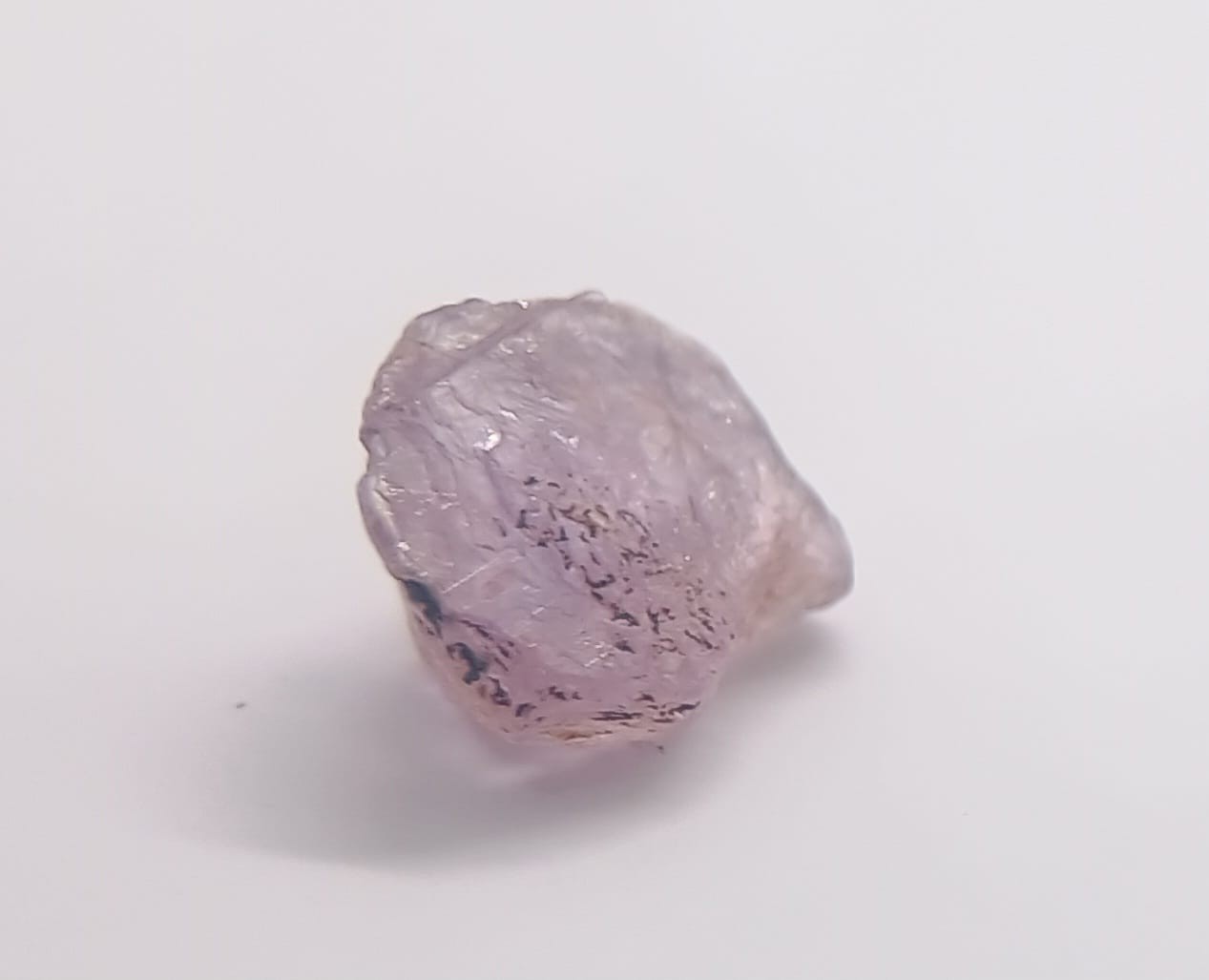 NATURAL AUSTRALIAN Rough Fancy Vivid Lavander Purple Pink Sapphire 1.08ct Unheat
