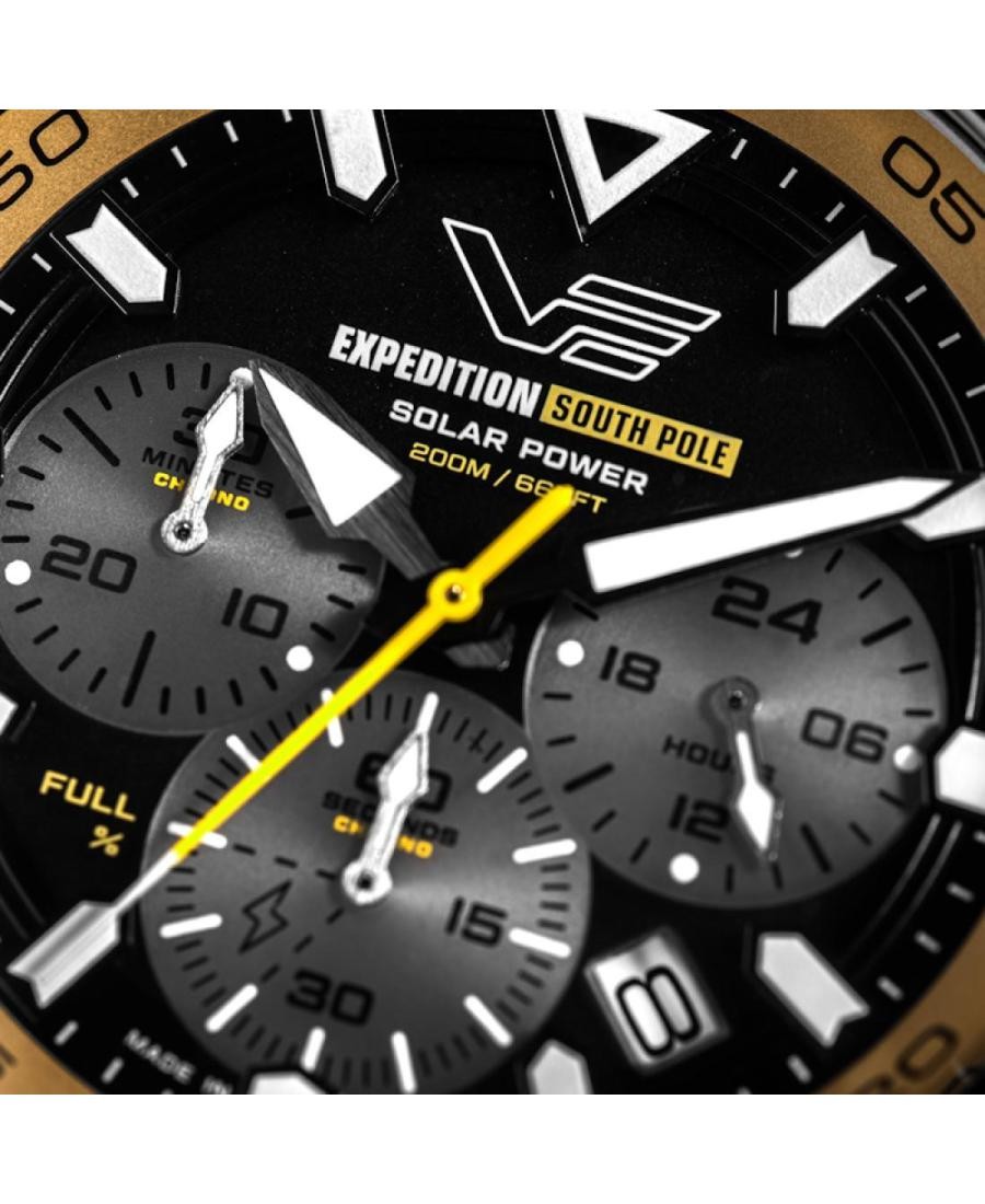 VOSTOK EUROPE Men Analog Casual Watch Classic Dress Black Dial Waterproof Round