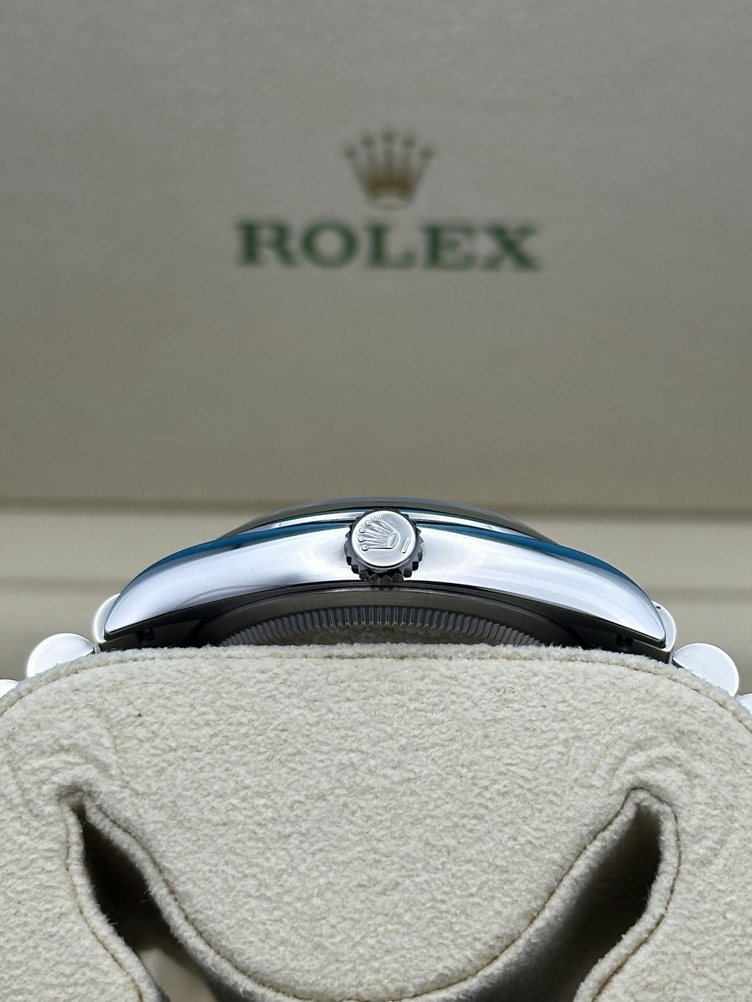 Rolex Datejust 126200 Jubilee Bracelet Mint Green Dial NEW 2026