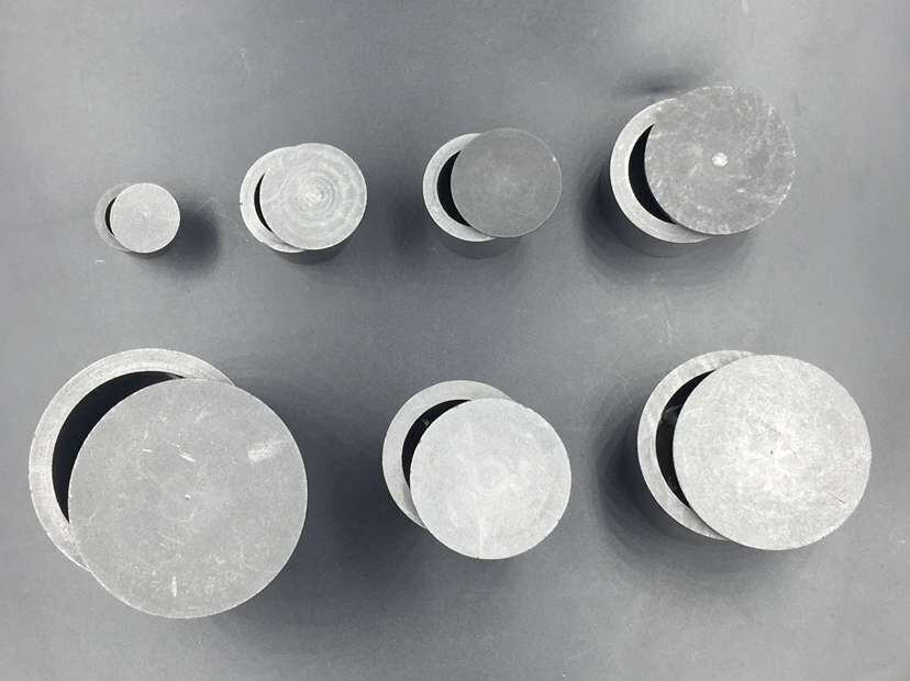 20/25/30/40/50/60mm Graphite Ingot Crucible Mould Melting Casting Refining NEW