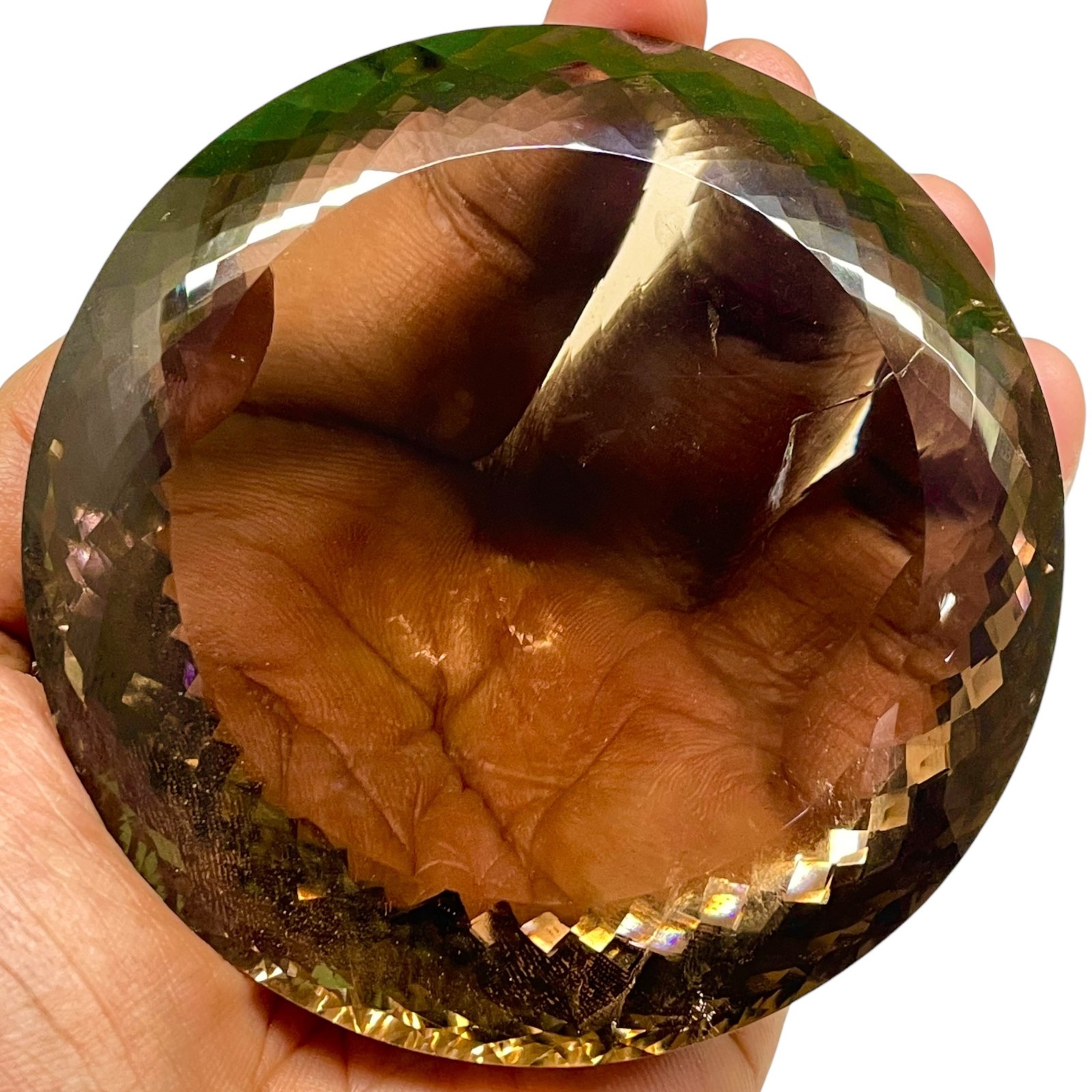 1996 Cts Certified Natural Smoky Quartz Rare Huge Museum Size Loose Gemstone