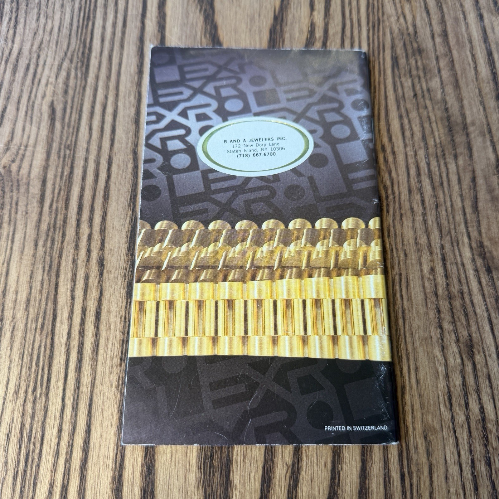 Rolex Oyster Perpetual Catalog 3.75in By 6.25 In 45 Pages