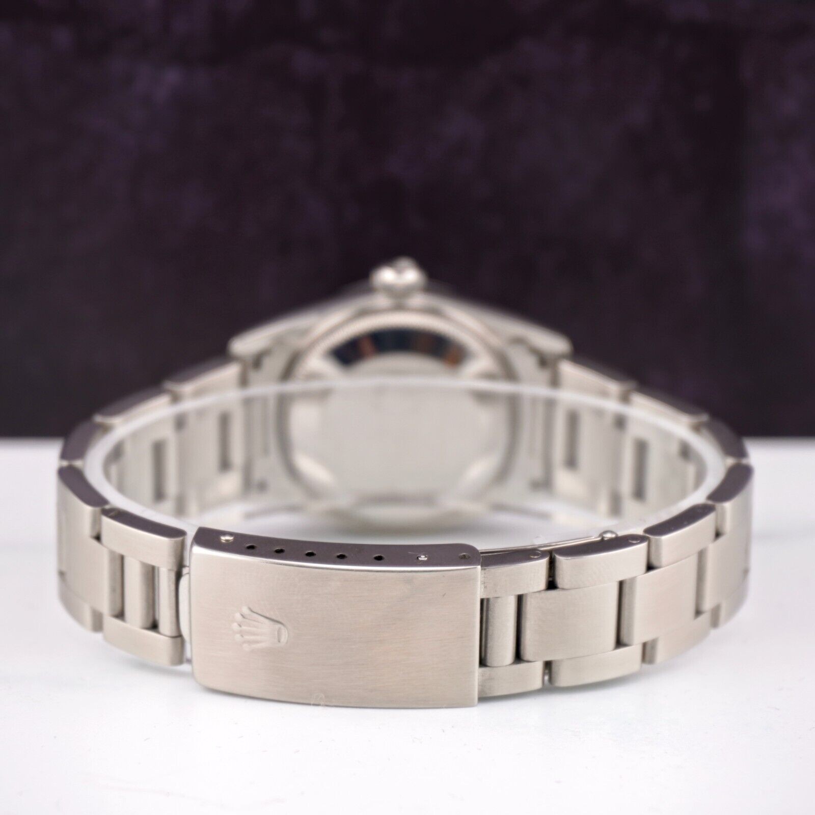 Rolex Oyster Perpetual 31mm Stainless Steel Watch Celebration Blue Dial 67480