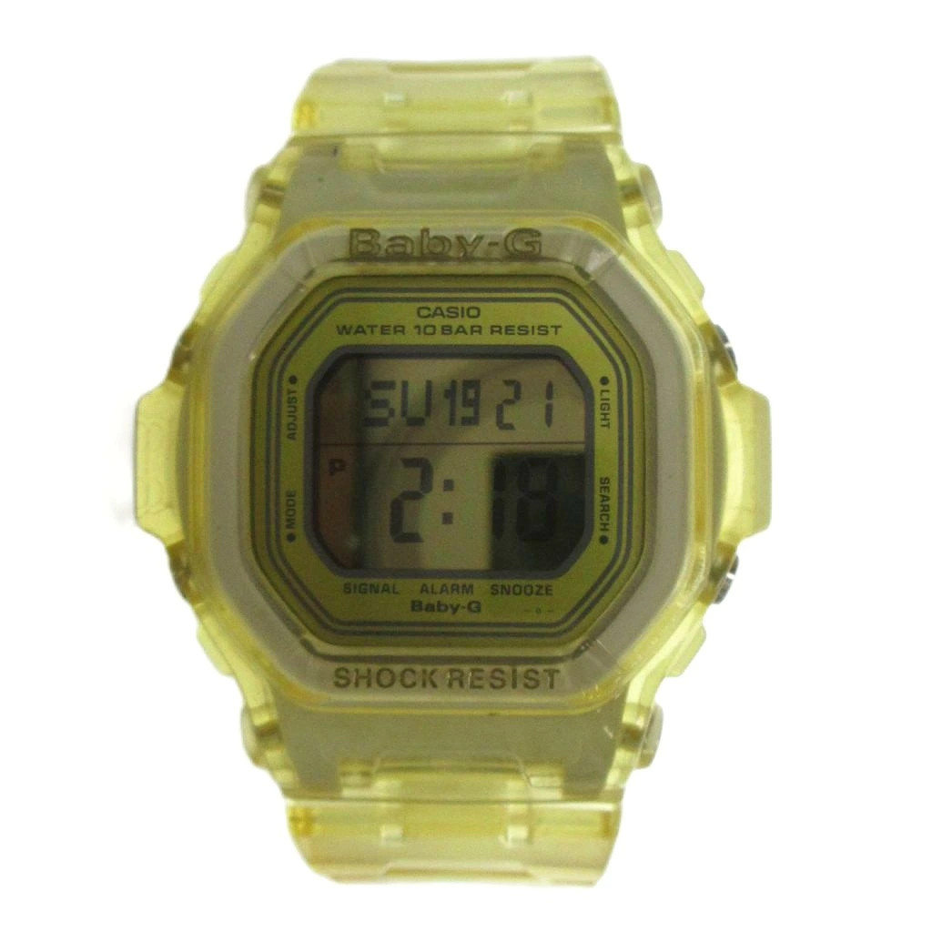 Used CASIO Baby G BG 5600G Wristwatch Watch Quartz Digital with Calendar Yellow