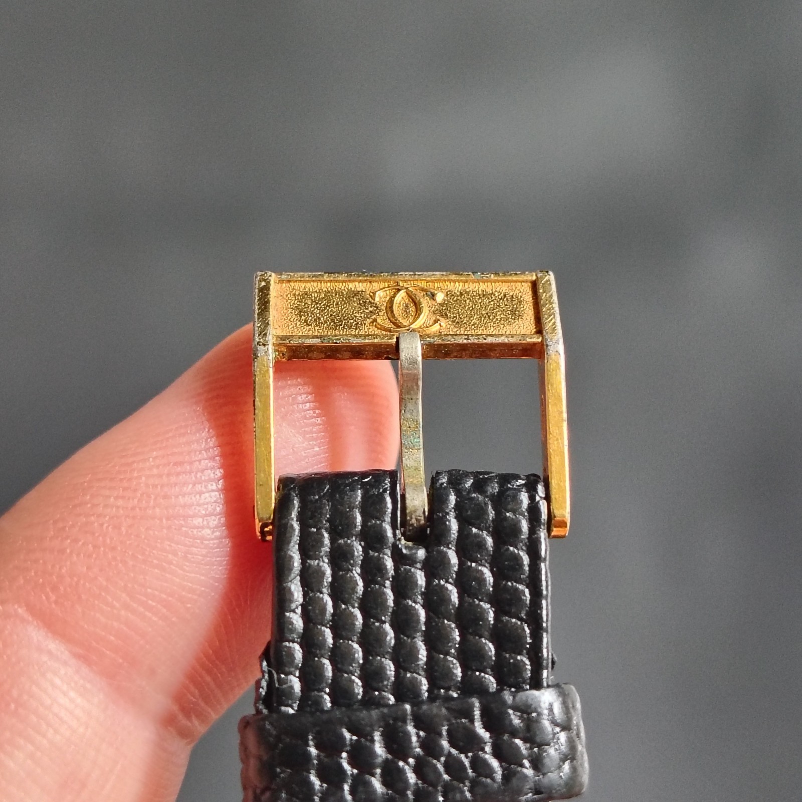 Vintage Cartier Tank Pre-must 18k Electroplated 1970s 21x28mm 551.2106 Unisex