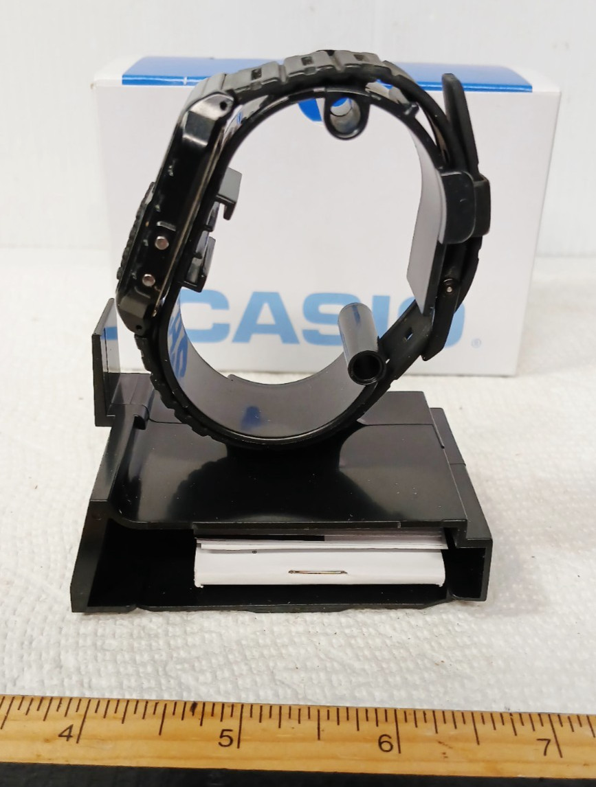 NEW! Casio Data Bank Watch Black CA-53W-1CR Calculator Water Resistant Alarm