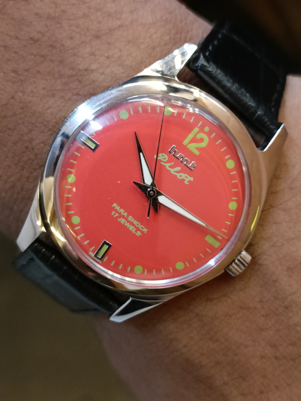 REFURBISHED HMT PILOT 17J WINDING 0231 INDIA MEN’S WORKING CONDITION