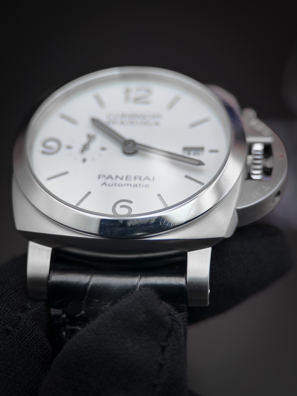 Panerai Luminor Marina PAM01314 White Dial 44mm Stainless Steel | Box and Papers