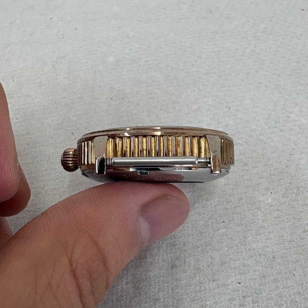 Aureole Automatic Gold Dial Wristwatch