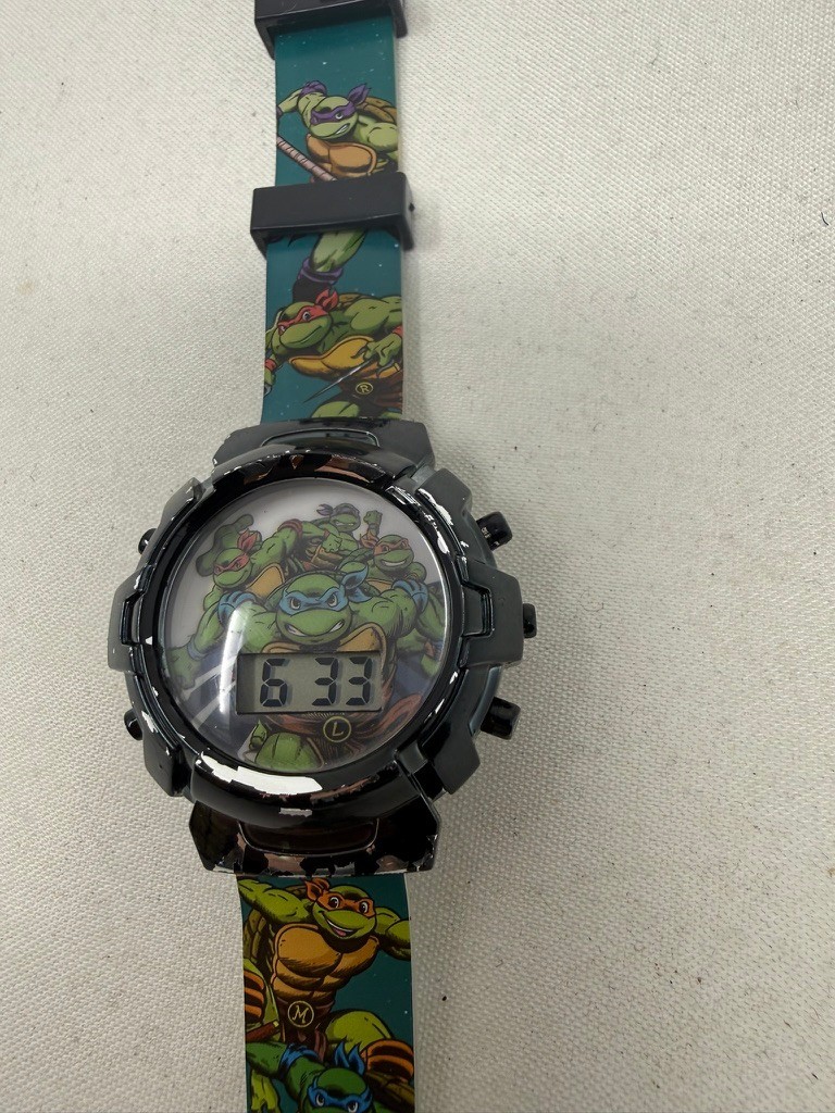 Nickelodeon teenage mutant ninja turtles flashing lcd watch Kids Boys