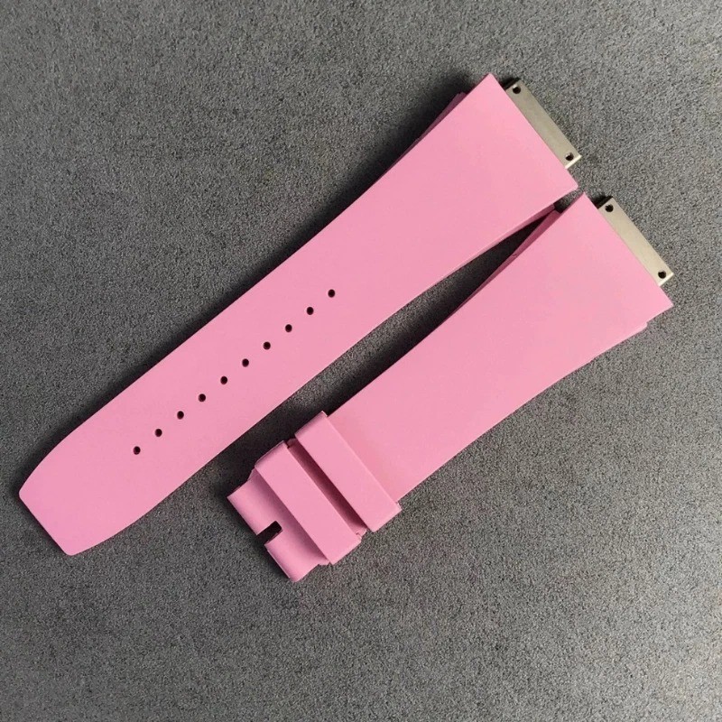 Medium Replacement Rubber Watch Strap Band Fits Richard Mille RM72 M Size