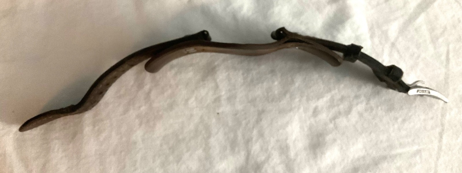 Fossil Dark Brown Leather Watch Strap for Coachman CH2564 & CH2565 20mm