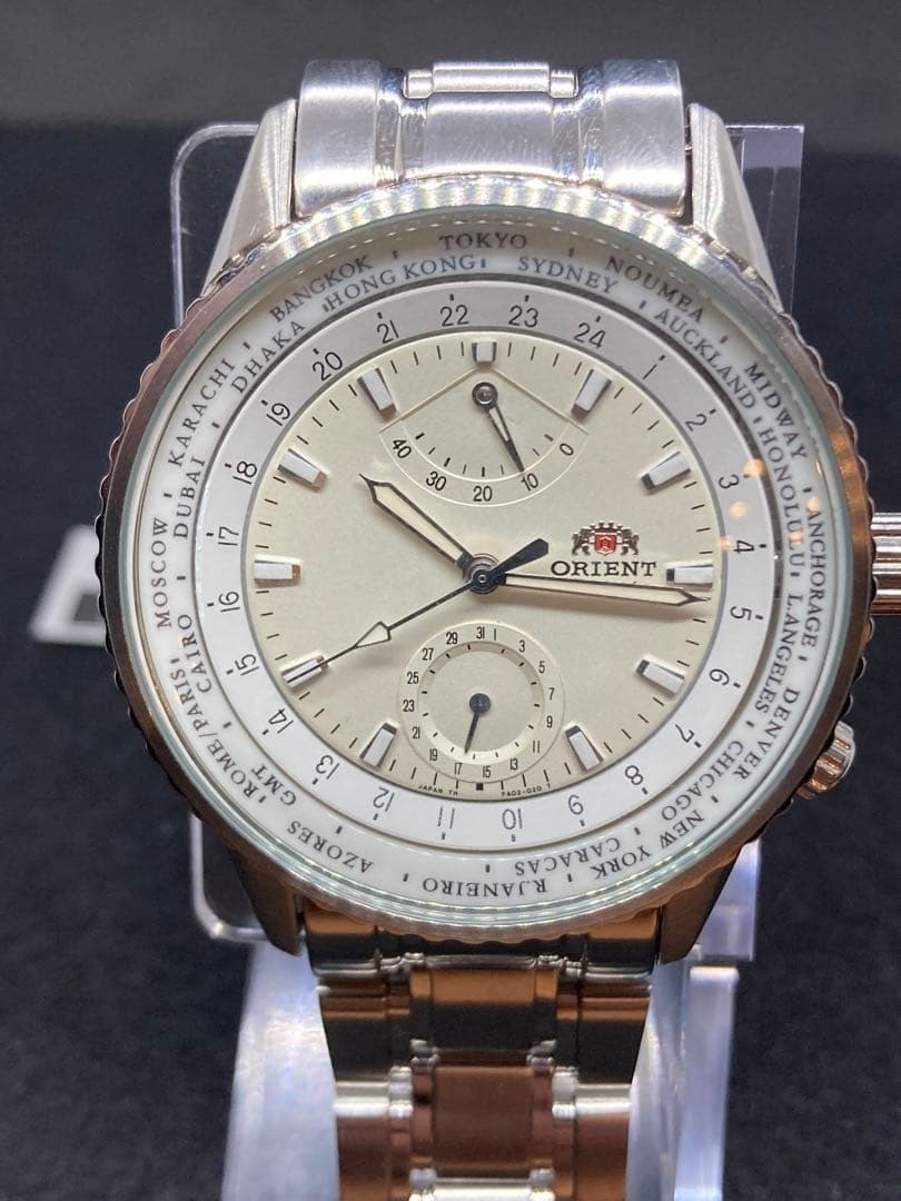 ORIENT King Master WZ0051FA White Dial Automatic Men’s Watch no Accessories USED