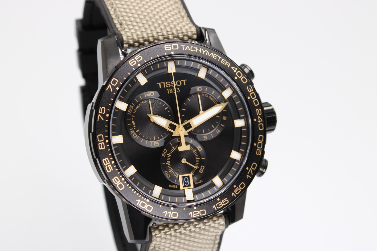 TISSOT Supersport T125.617.37.051.01 Chrono Black Dial Men’s Watch 45.5mm