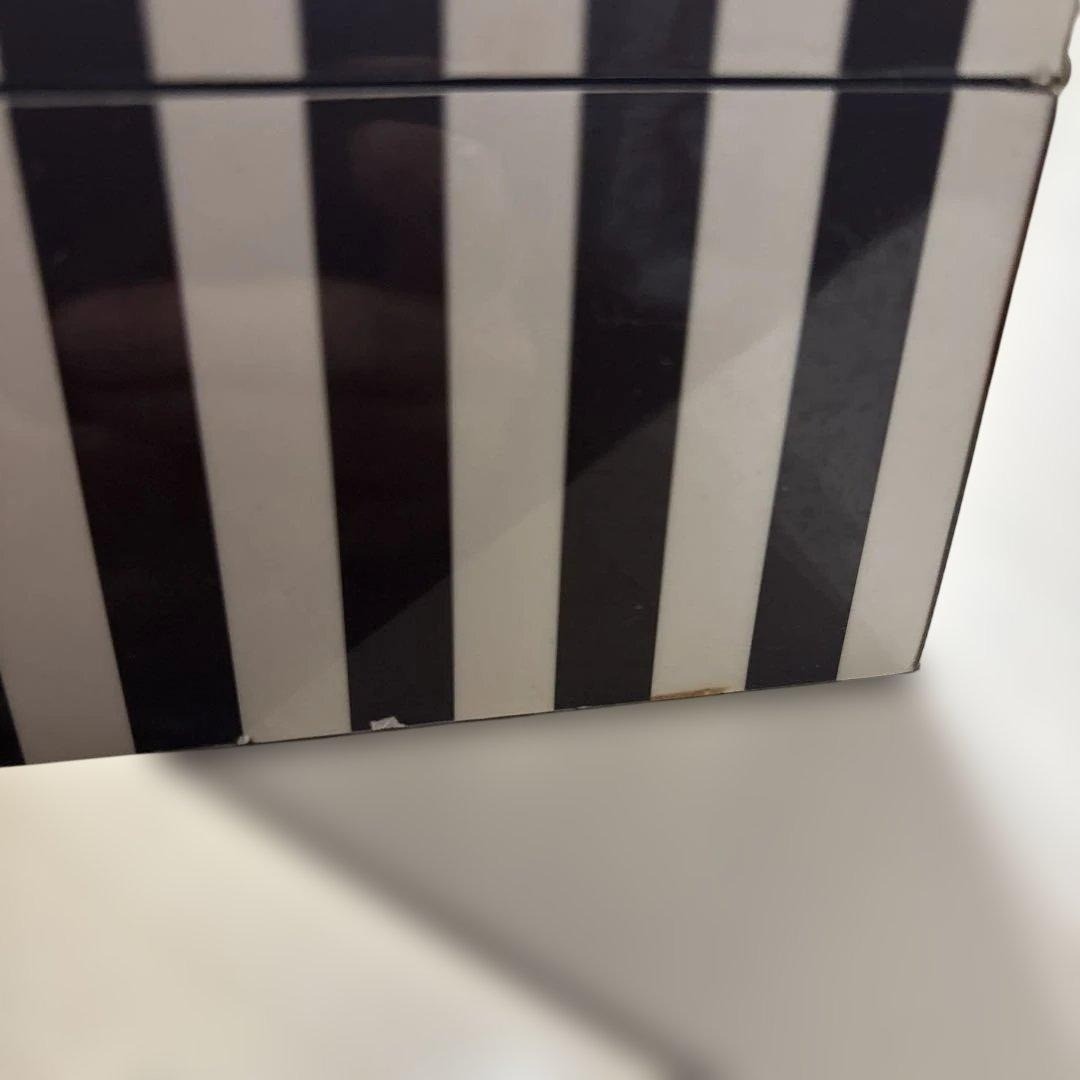 Rare Henri Bendel New York Jewelry Box Case Vintage stripe
