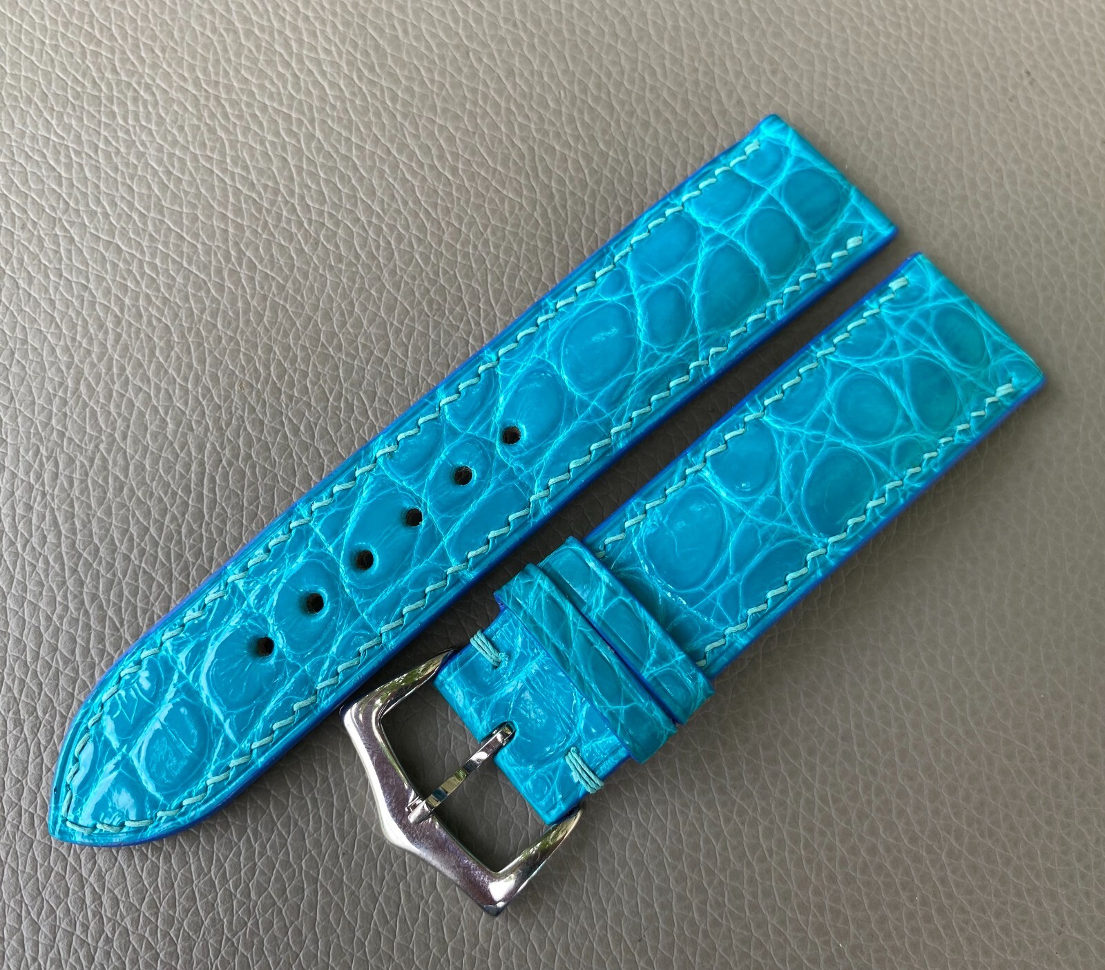 Genuine Skin Watch Strap Band Size 14 15 16 17 18 19 20 21 22 23 24 25 26mm