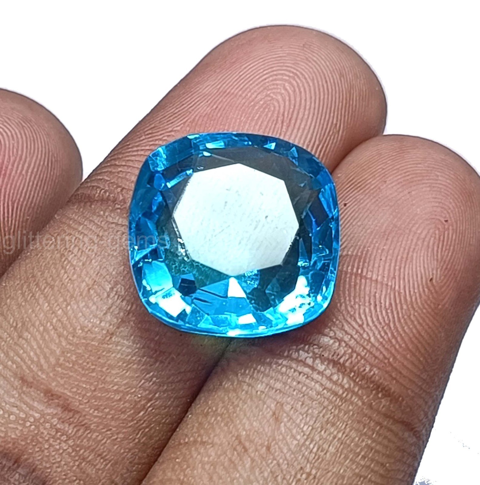 From Mine to Masterpiece – 13.60 Ct Cushion Cut Certified Natural Sapphire 5SDQ