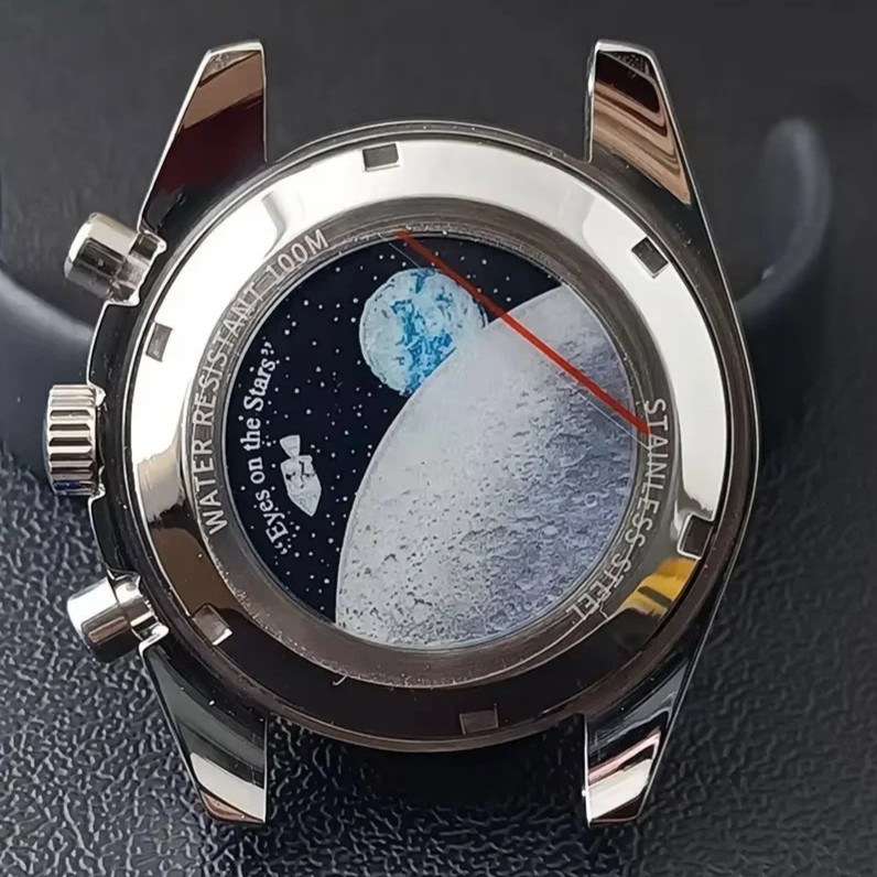 39.7MM Men’s Watches Case Movement Case Accessories Parts Fits 2 Free Shipping