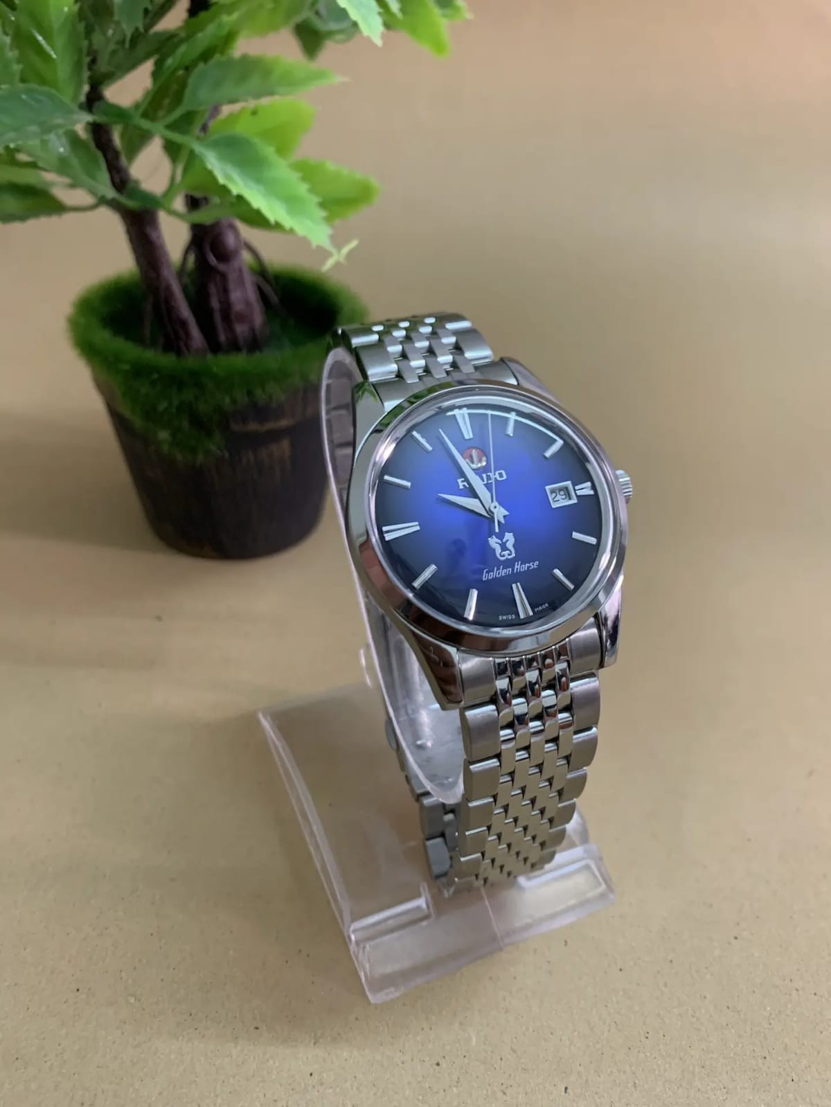 Rado Golden Horse Blue Dial Men’s Automatic Swiss Made Watch