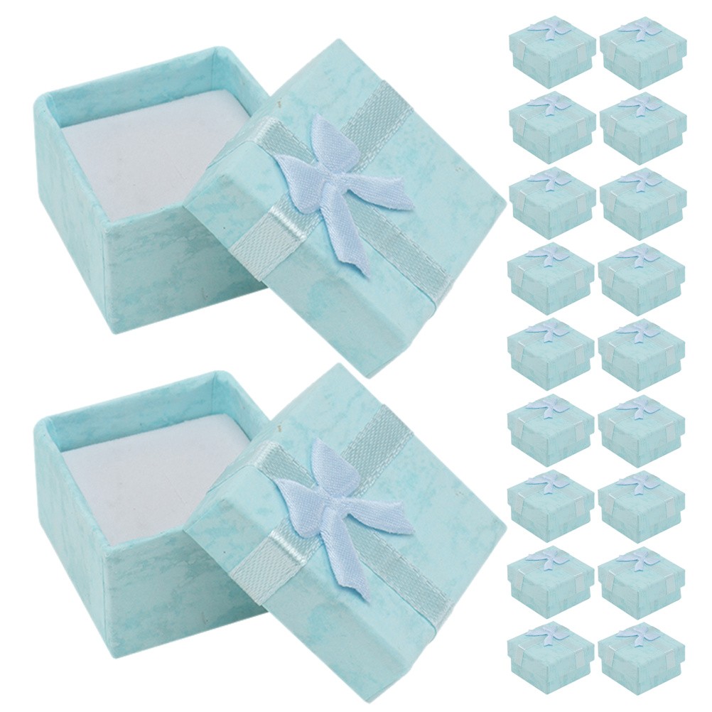 20 Pcs Proposal Box Necklace Packaging Carton Boxes