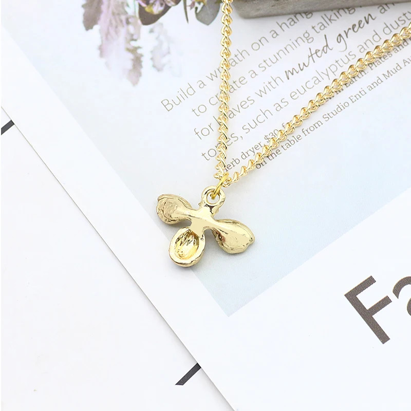 Honey Bumble Bee Necklace Earrings Jewelry Nature Pendant
