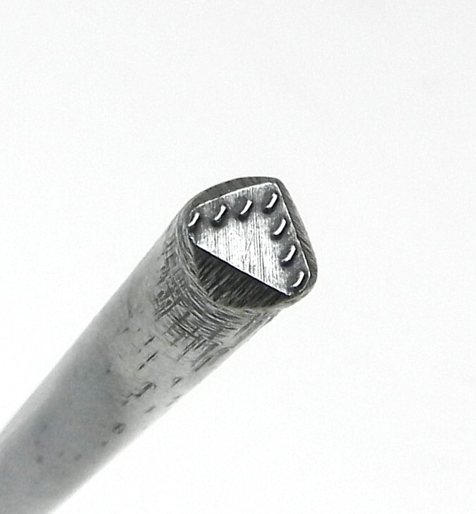 Metal Punch Design Stamp Decorative Pattern Design Jewelry Making Stamp #27