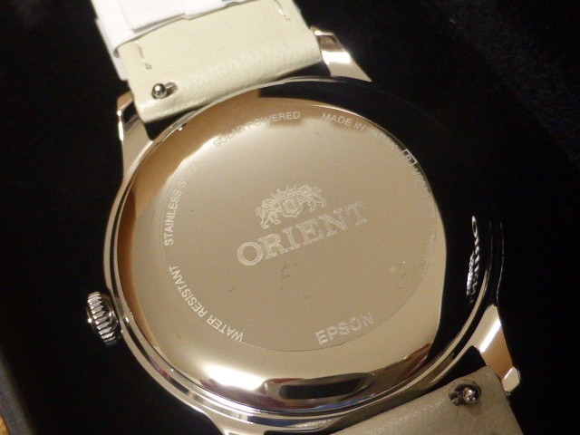 Orient Bambino 38 RN-WK0002E Solar Men Watch Made in Japan New in Box