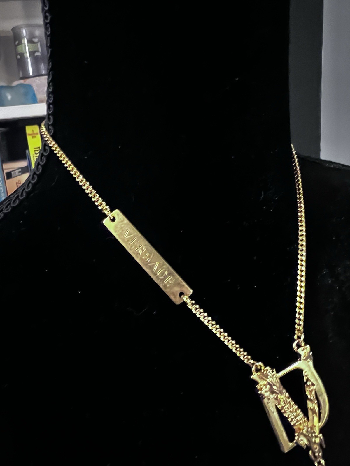 Versace body chain
