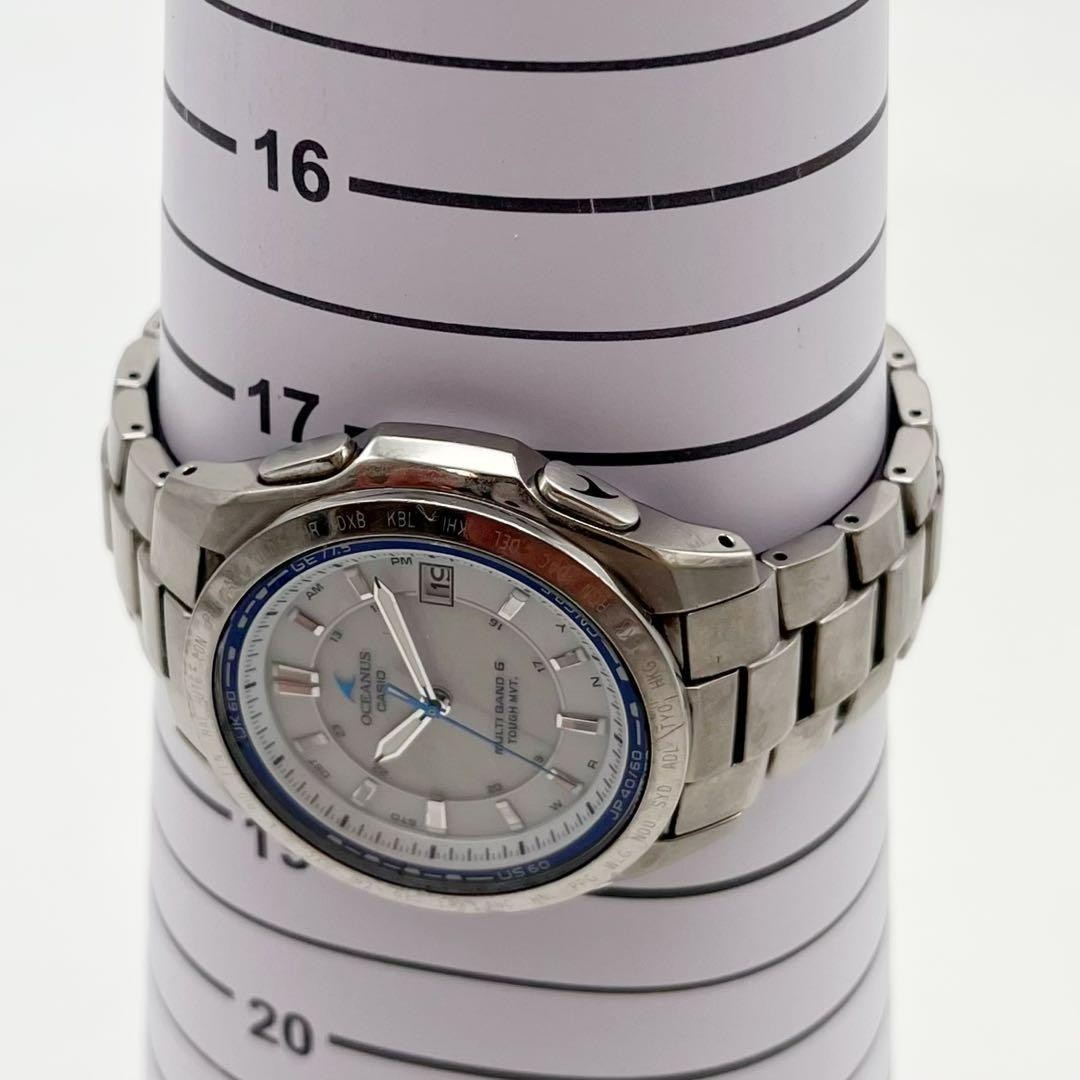 Casio Oceanus OCW-T100TD-7AJF Solar Atomic Multiband 6 Titanium White Watch JDM