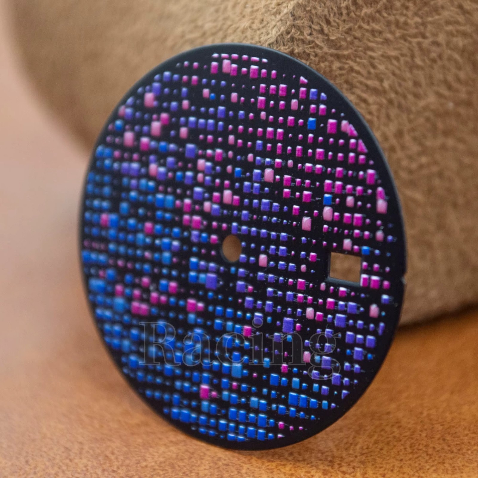 31.8mm Watch Dial Mod Parts Colorful Luminous For Royal Oak Mosaic NH35 NH36 Fit