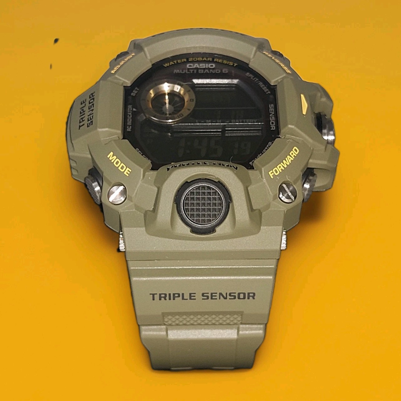 Casio G-Shock RANGEMAN GW- 9400-3 Solar Shock Resistant Men’s Watch – Green.