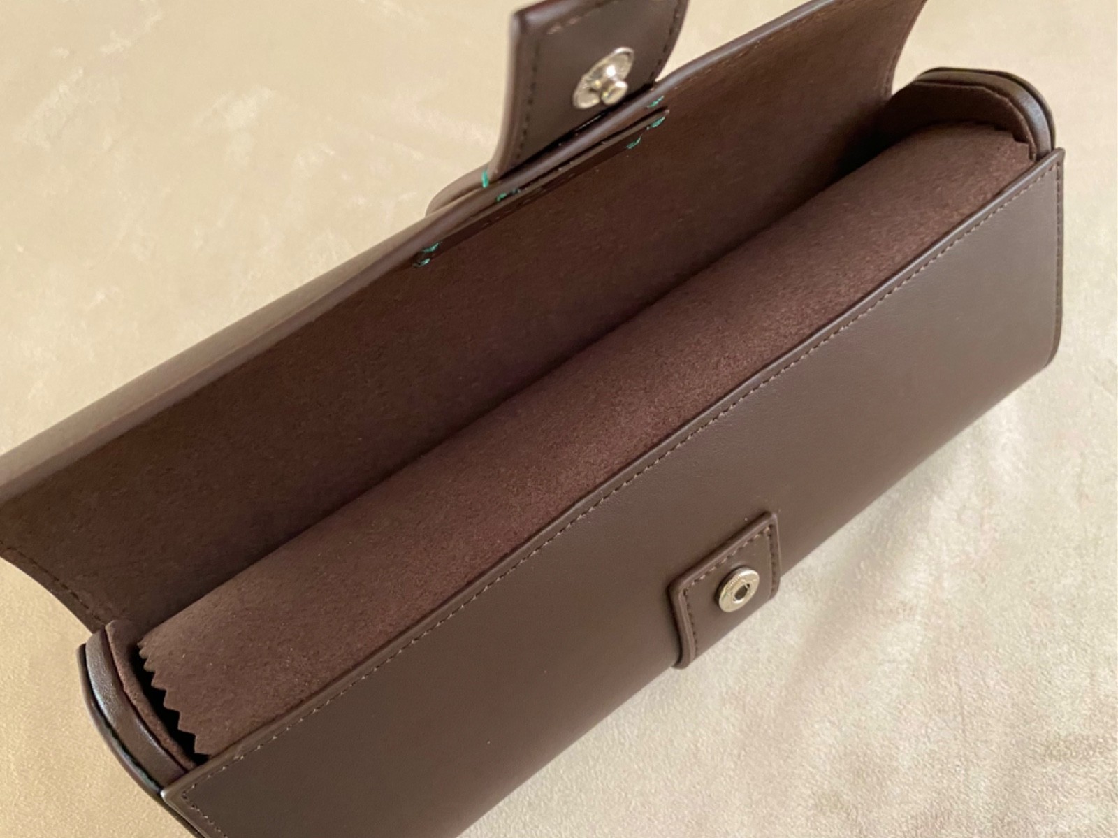 Rolex Travel Case Box Watch Holder Organizer Case Pouch Clutch 4 Watches