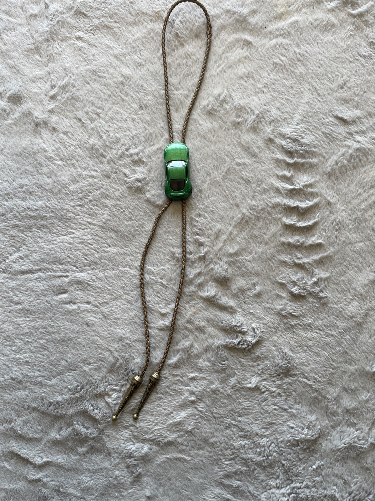 Hot Wheels Nissan 307Z distressed racing car bolo tie