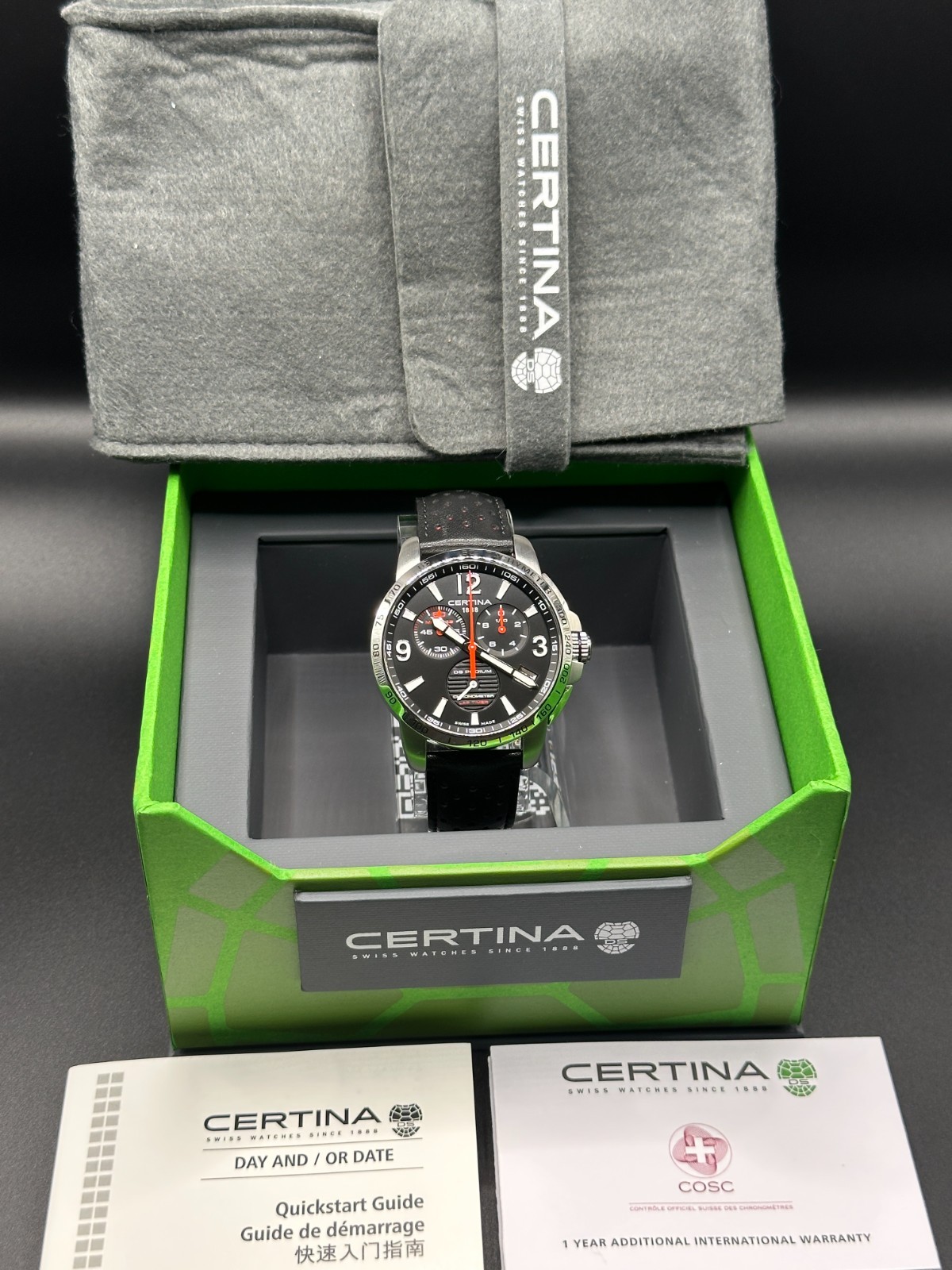 Certina DS Podium Chronograph Lap Timer C034.453.16.057.00 42mm